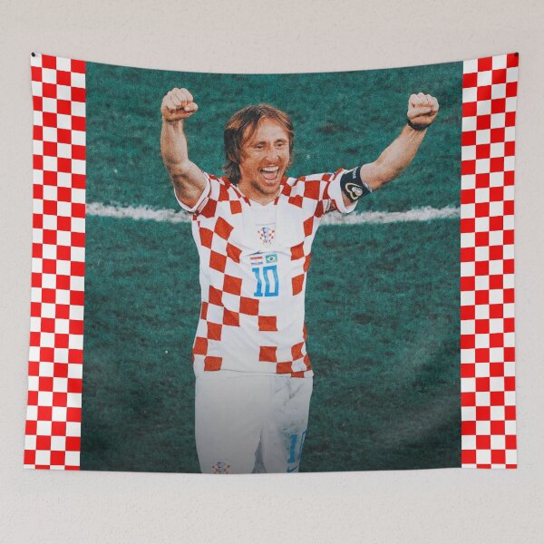 Item preview, Luka Modric - Croatia - Hrvatska designed and sold by TRUE-FANS.