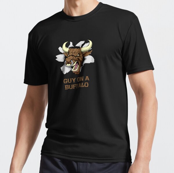 guy on a buffalo shirt