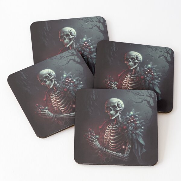 Item preview, Santa Claus Skeleton, Funny Christmas designed and sold by YZO-Design.