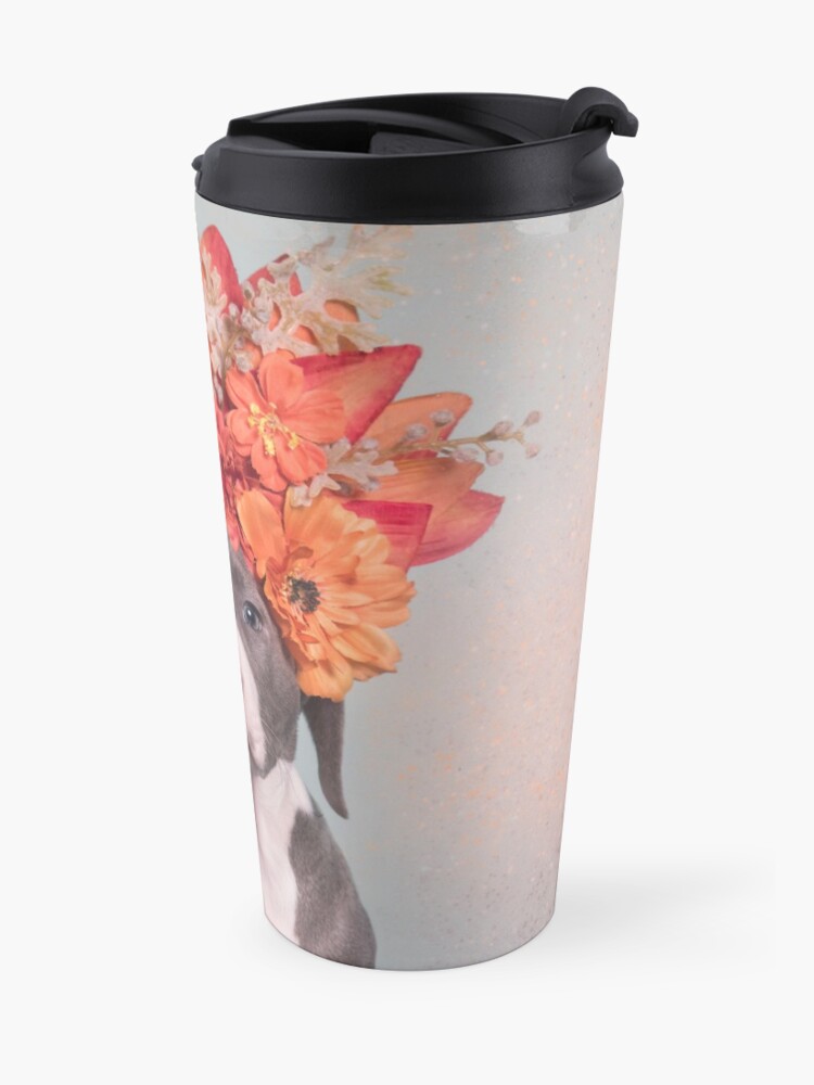 Alternate view of Flower Power, Davy Jones Travel Coffee Mug