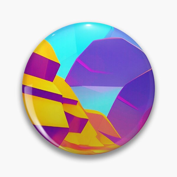 Item preview, Abstract 3D art. Colorful magical landscape designed and sold by Neo-Expression.