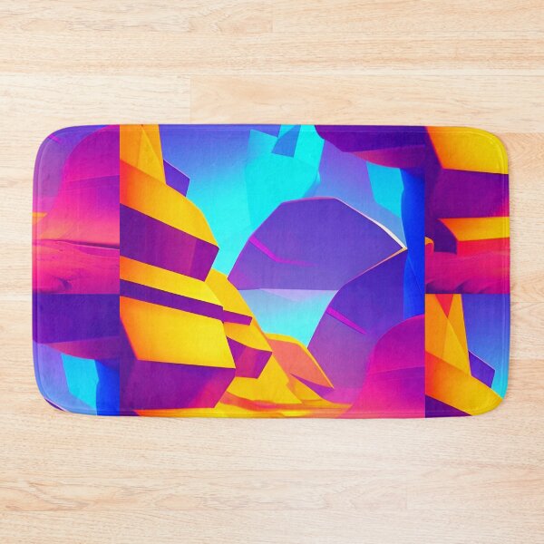 Item preview, Abstract 3D art. Colorful magical landscape designed and sold by Neo-Expression.