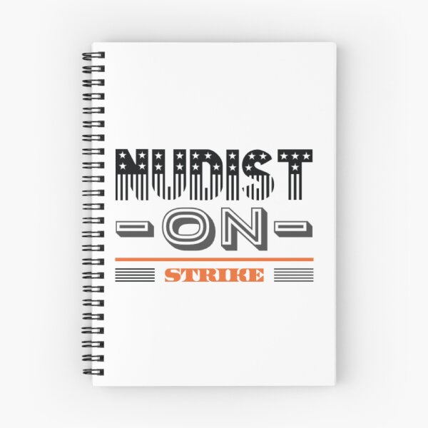 Item preview, Funny Nudist On Strike Design  designed and sold by stevencox26.