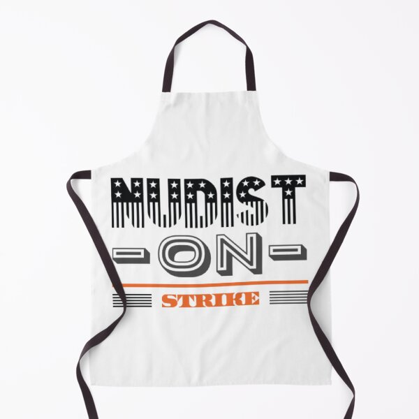 Item preview, Funny Nudist On Strike Design designed and sold by stevencox26.