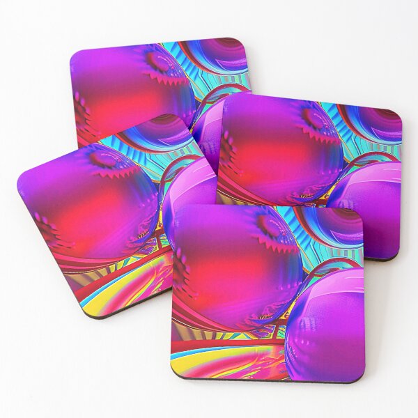 Item preview, Abstract 3D art. Multi colors vibrant designed and sold by Neo-Expression.