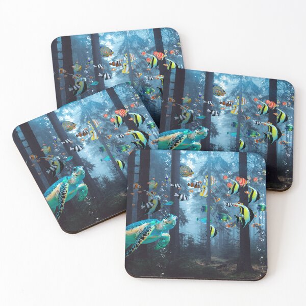 Item preview, The Tropical Forest with a Turtle designed and sold by DavidLoblaw.