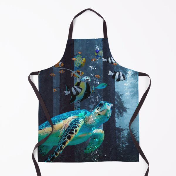 Item preview, The Tropical Forest with a Turtle designed and sold by DavidLoblaw.