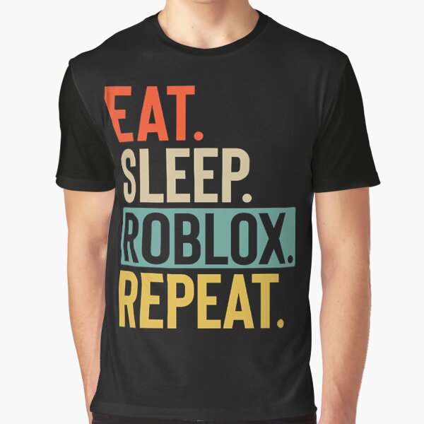 Item preview, Eat Sleep Roblox Repeat  designed and sold by SilvioPetersen.