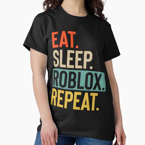 Item preview, Eat Sleep Roblox Repeat  designed and sold by SilvioPetersen.