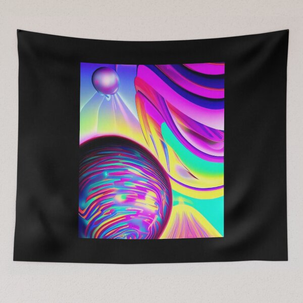 Item preview, Abstract 3D art. Multi colors vibrant designed and sold by Neo-Expression.