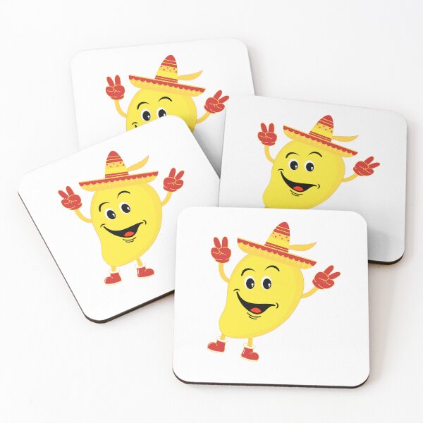 Item preview, Happy mango emoji art designed and sold by Jk-812.