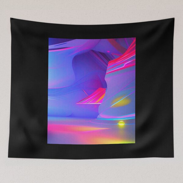 Item preview, Abstract 3D art. Multi colors vibrant designed and sold by Neo-Expression.