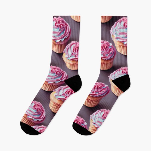 Item preview, Cyan-Pink Cupcakes designed and sold by Volkanicworx.