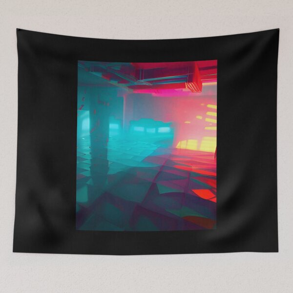Item preview, Abstract 3D art. Multi colors vibrant designed and sold by Neo-Expression.