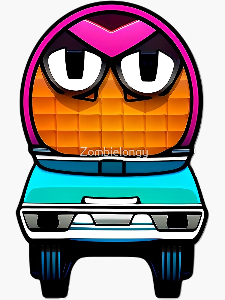 "emoji ZL0267/22" Sticker for Sale by Zombielongy | Redbubble