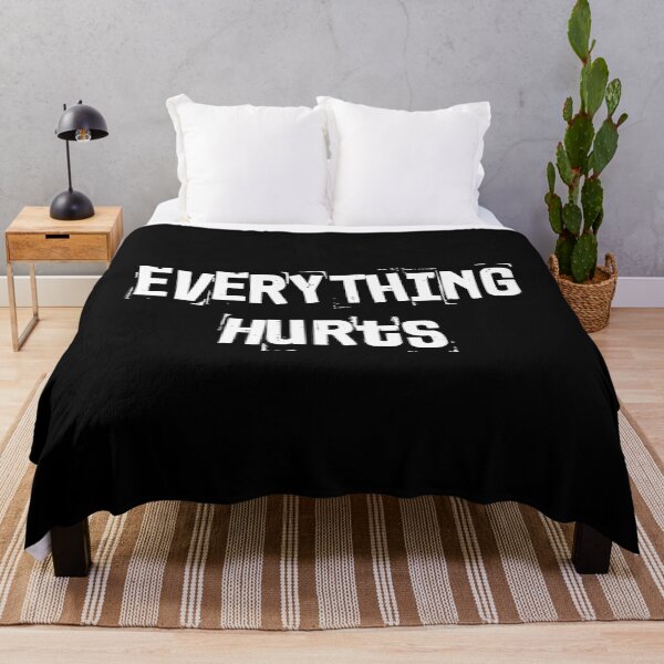 Item preview, Everything Hurts Fitness Weightlifting Funny Gym Workout designed and sold by GeorgiHeyward.