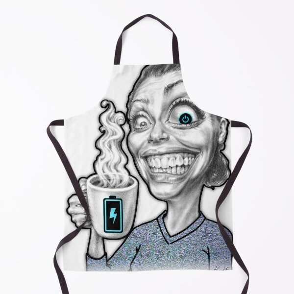 Item preview, Power Up With Coffee! designed and sold by rowdE-art.