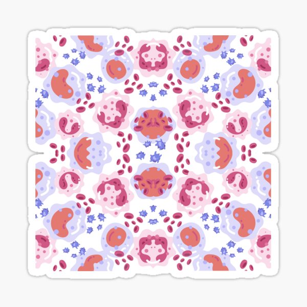 Item preview, Large White Blood Cell Pattern designed and sold by Pris25.