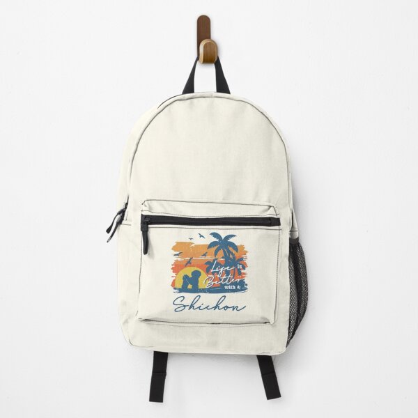 Item preview, Life is Better With Shichon Beach Sunset Retro Vintage designed and sold by rafaeltto.