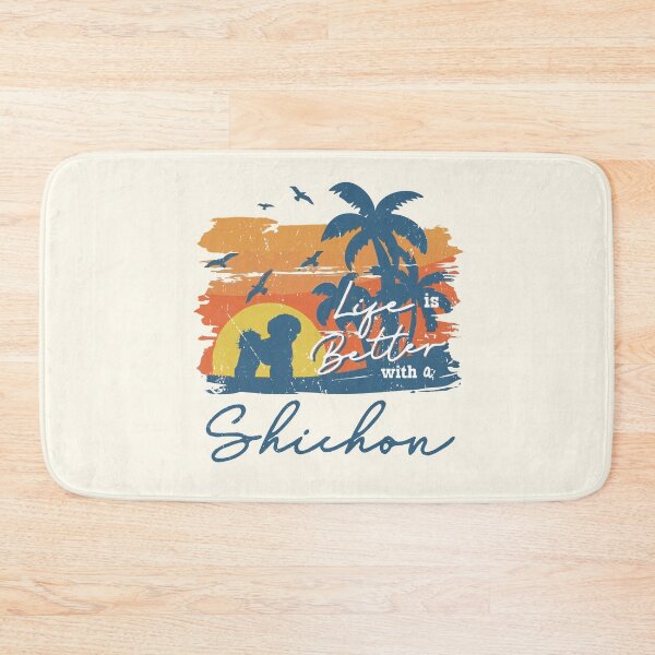 Item preview, Life is Better With Shichon Beach Sunset Retro Vintage designed and sold by rafaeltto.