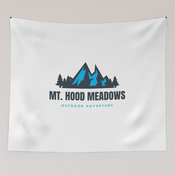 Item preview, Mount Hood Meadows in Oregon, USA, North America - Mountain Outdoor Adventure Snowboard Ski Resort Vintage Logo designed and sold by Vintage-TM.
