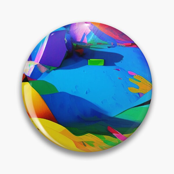 Item preview, Abstract 3D art. Colorful magical landscape designed and sold by Neo-Expression.