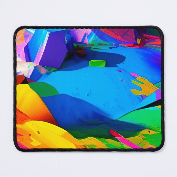 Item preview, Abstract 3D art. Colorful magical landscape designed and sold by Neo-Expression.