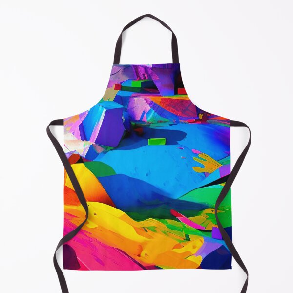 Item preview, Abstract 3D art. Colorful magical landscape designed and sold by Neo-Expression.