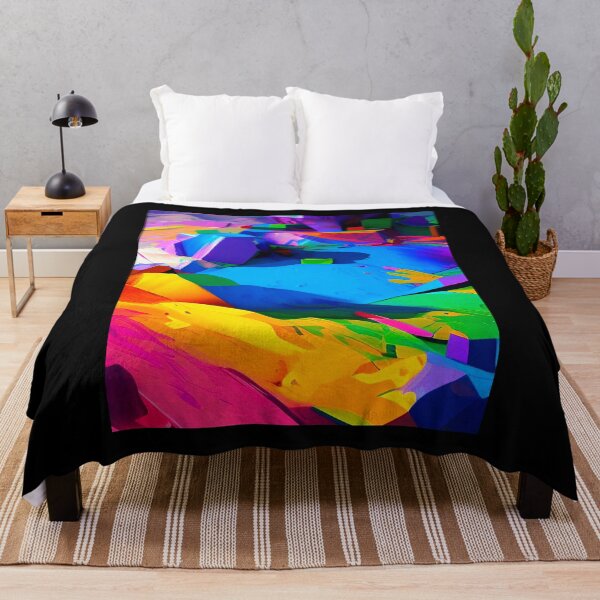 Item preview, Abstract 3D art. Colorful magical landscape designed and sold by Neo-Expression.