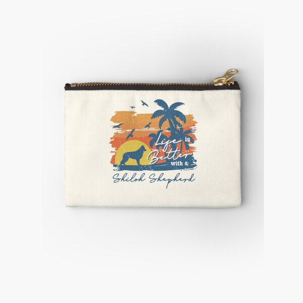 Item preview, Life is Better With Shiloh Shepherd Beach Sunset Retro Vintage designed and sold by rafaeltto.