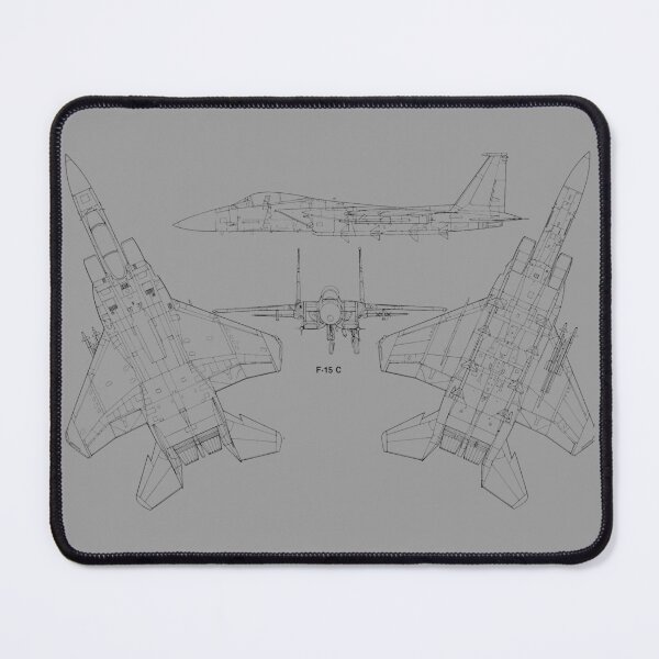 Item preview, F-15 Eagle All-Profile Diagram designed and sold by mikejapan2.