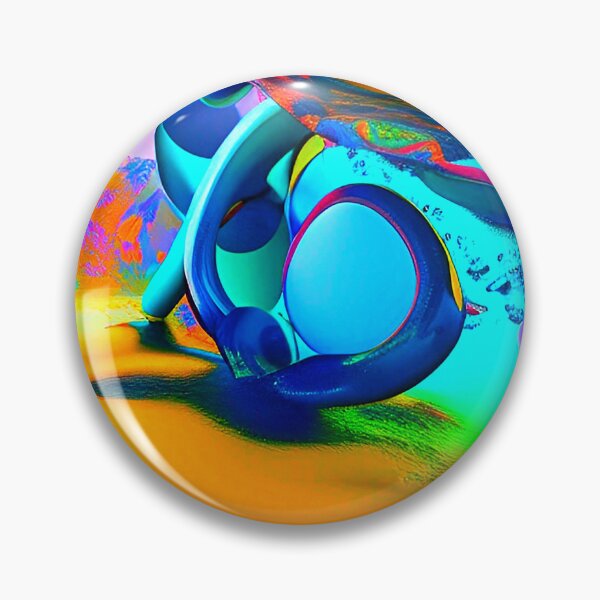 Item preview, Abstract 3D art. Colorful magical landscape designed and sold by Neo-Expression.