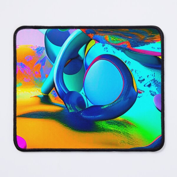 Item preview, Abstract 3D art. Colorful magical landscape designed and sold by Neo-Expression.