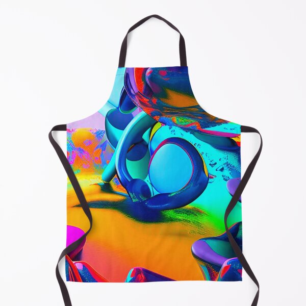 Item preview, Abstract 3D art. Colorful magical landscape designed and sold by Neo-Expression.