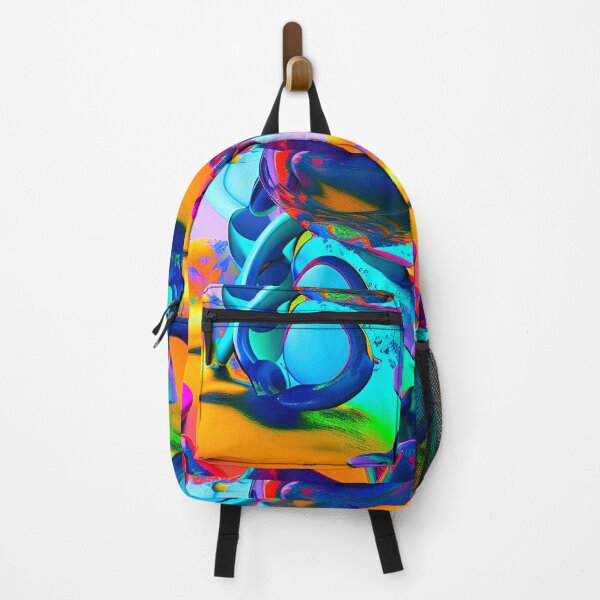Item preview, Abstract 3D art. Colorful magical landscape designed and sold by Neo-Expression.
