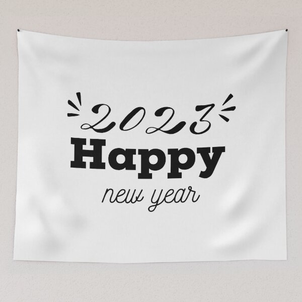 Item preview, WELCOME 2023 - HAPPY NEW YEAR - HELLO 2023 DESIGN designed and sold by WBP Mart.