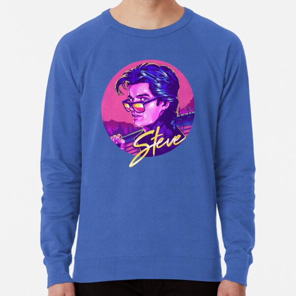 Stranger Things Steve Harrington | Available on Mask Lightweight Sweatshirt