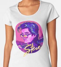 Stranger Things Steve Harrington Women's Premium T-Shirt