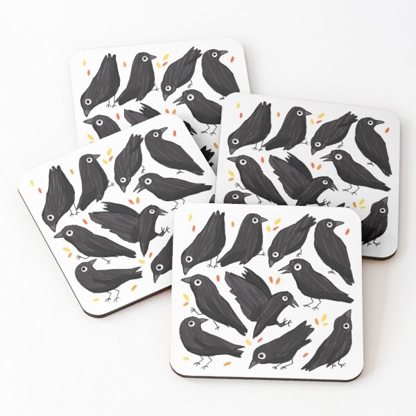 Item preview, Cute crow pattern  designed and sold by Mayarart.