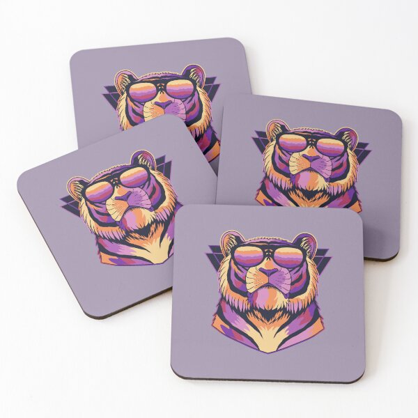 Item preview, tiger with glasses designed and sold by Zip-Zup.
