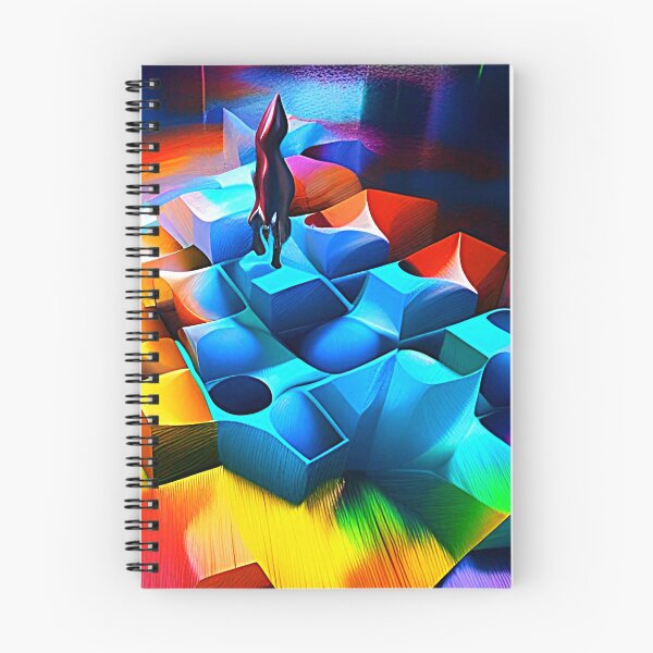 Item preview, Abstract 3D art. Colorful magical landscape designed and sold by Neo-Expression.