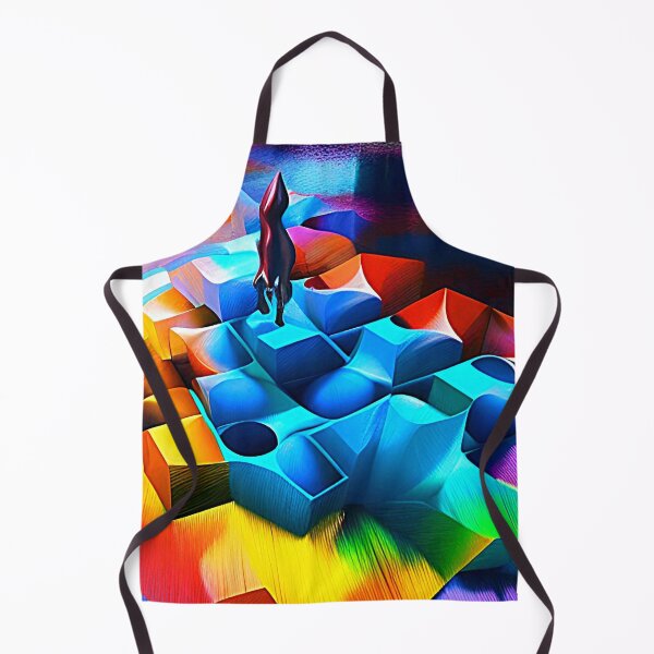 Item preview, Abstract 3D art. Colorful magical landscape designed and sold by Neo-Expression.