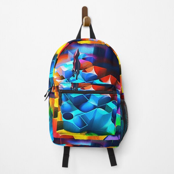 Item preview, Abstract 3D art. Colorful magical landscape designed and sold by Neo-Expression.