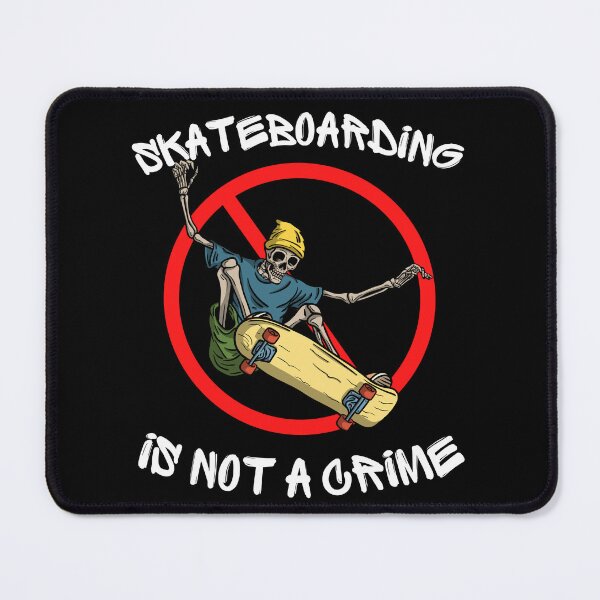 Item preview, Skateboarding is not a crime designed and sold by to-esu.