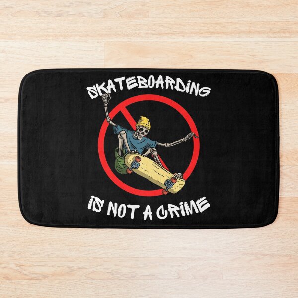 Item preview, Skateboarding is not a crime designed and sold by to-esu.