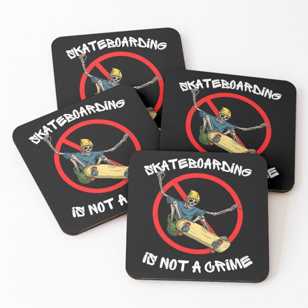 Item preview, Skateboarding is not a crime designed and sold by to-esu.