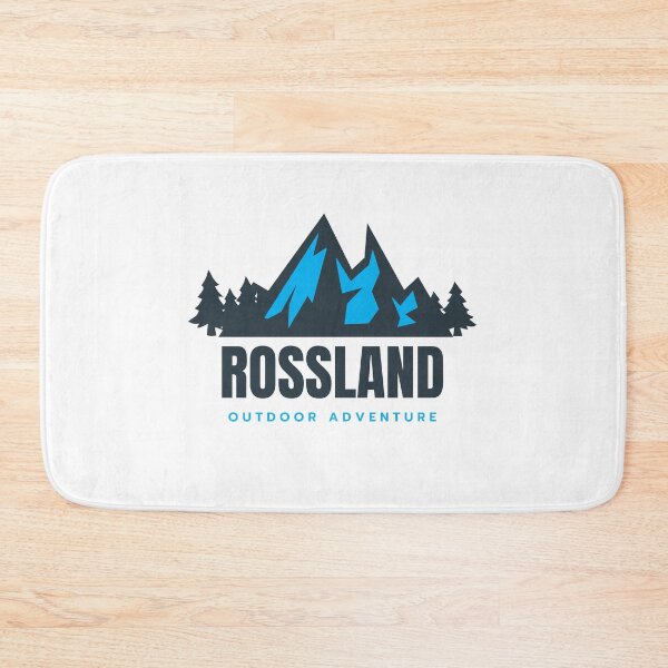 Item preview, Rossland in Canada, British Columbia, Kootenay Rockies, North America - Mountain Outdoor Adventure Snowboard Ski Resort Vintage Logo designed and sold by Vintage-TM.
