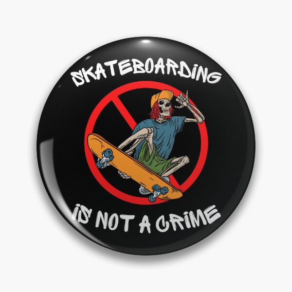 Item preview, Skateboarding is not a crime designed and sold by to-esu.