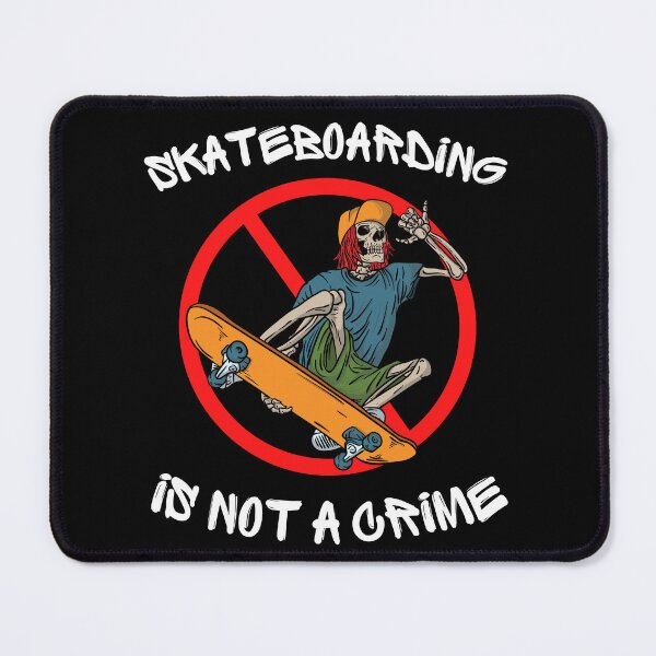 Item preview, Skateboarding is not a crime designed and sold by to-esu.