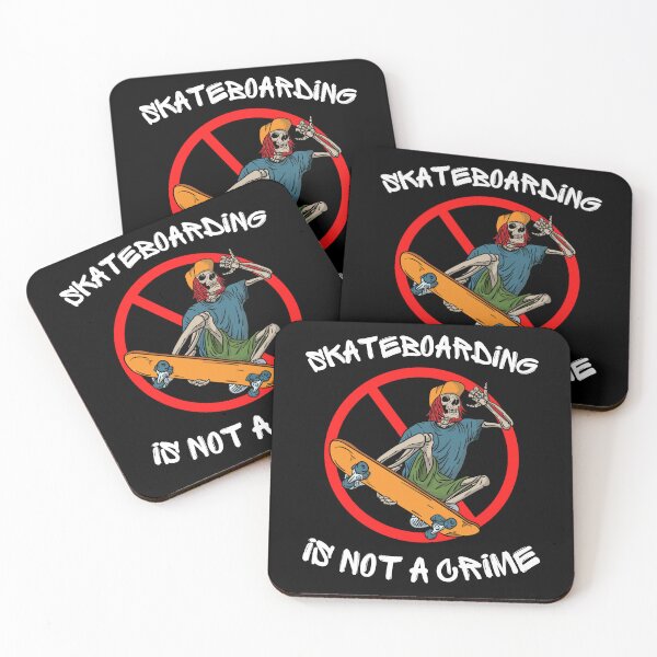 Item preview, Skateboarding is not a crime designed and sold by to-esu.
